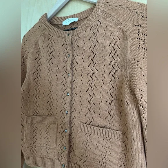 Sézane Jack Cardigan Camel - Picture 4 of 6